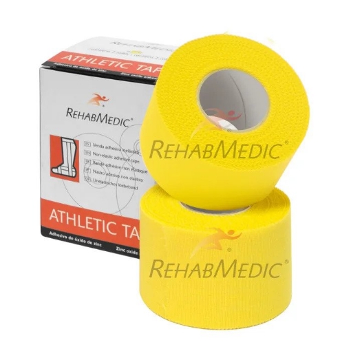 Εικόνα της Athletic Tape - Rehabmedic - 3.8εκ ΚΙΤΡΙΝΟ