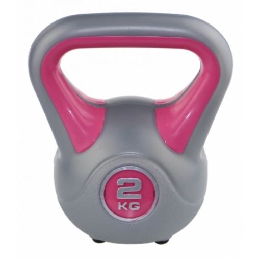 Εικόνα της KETTLEBELL FIT 2KG ΡΟΖ- Sveltus