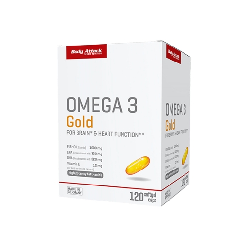 Εικόνα της OMEGA 3 GOLD - 120 CAPS BODY ATTACK