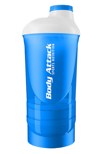 Εικόνα της SHAKER ALBASTRU-ALB 600 ML BODY ATTACK