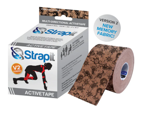 Εικόνα της DYNAMIC ACTIVETAPE 7,5CM x 5M - ΜΠΕΖ/ΜΑΥΡΟ