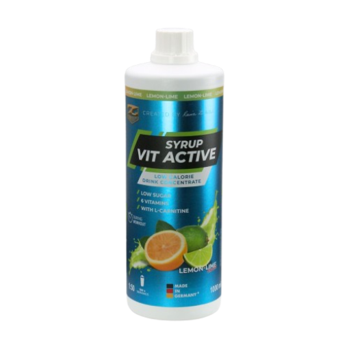 Εικόνα της VITACTIVE Σιρόπι + L-Καρνιτίνη - 1000 ml Λεμόνι-Λάιμ