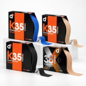 Εικόνα για την κατηγορία d3Tape K35 / X35 – ταινία κινησιολογίας 5 cm x 35 m