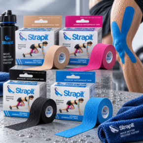 Εικόνα για την κατηγορία Strapit Advance KTAPE – Ταινία κινησιολογίας waterproof 5 cm x 5 m